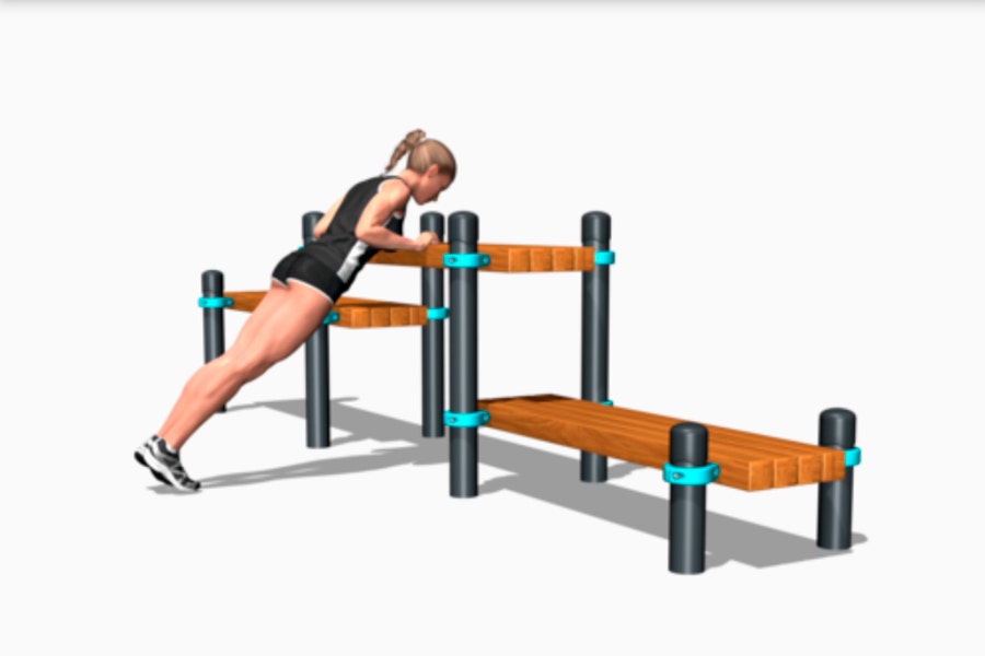 Incline Push-Ups