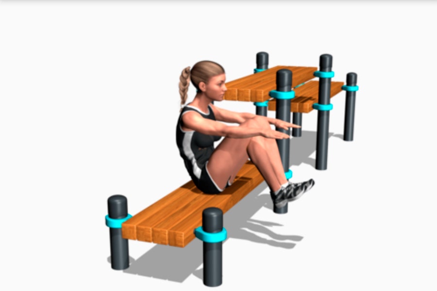 Seated Knee Tucks